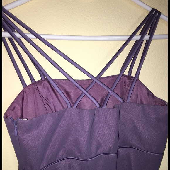 ONE OF A KIND Purple Prom Dress - Picture 4 of 6